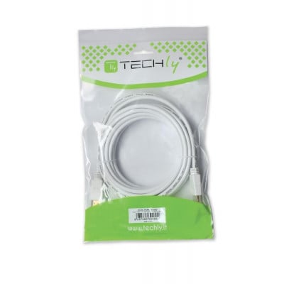 TECHLY DISPLAYPORT CABLE MALE TO MINI DISPLAYPORT MALE - 1M
